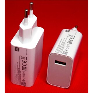 Xiaomi MDY-09-EN Universal Schnell USB Strom Lader Adapter Ladegerät Netzteil