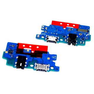 Ladebuchse Flex für Samsung Galaxy A20 A205F Type-C USB Dock Connector Mikrofon