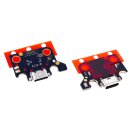 Handywest Kompatibel mit Samsung Galaxy Tab A7 SM-T500 SM-T505 10.4 2020 Ladebuchse Flex Flexkabel Flexcable USB Dock Connector USB Charger Charging Mikrofon Microphone Antenne Antanna