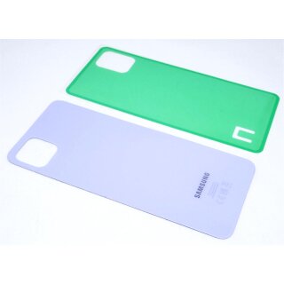 Original Samsung Galaxy A22 5G SM-A226B/DSN Akkudeckel Deckel Backcover + Kleber Lila