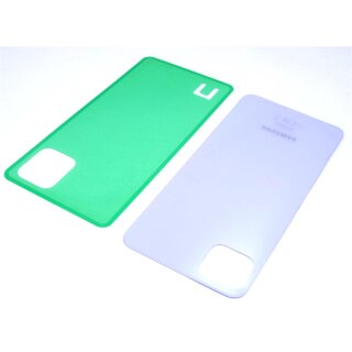 Original Samsung Galaxy A22 5G A226B Akkudeckel Deckel Cover Backcover + Kleber Lila