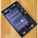Original Samsung Galaxy Tab A7 SM-T500 Wifi Akkudeckel Backcover Kameraglas Grau