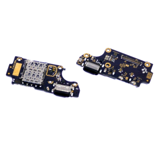 Handywest Ladebuchse Flex Kompatibel für Xiaomi Poco F2 Pro Sim Karte Leser Sim-Card Reader Flexkabel Flexcable USB Dock Connector Type-C USB Charger Charging Buchse Mikrofon Microphone