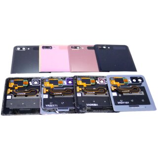 Original Samsung Galaxy Z Flip 5G SM-F700 Front Cover mit Flex Kameraglas Deckel