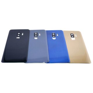 Akkudeckel Backcover mit Kleber Kameraglas zu Samsung Galaxy S9 Plus SM-G965F