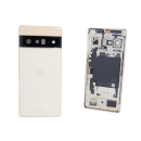 Original Google Pixel 6 Pro Akkudeckel Cover Kameraglas Rahmen NFC Antenne Gold