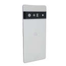 Original Google Pixel 6 Pro Akkudeckel Cover Kameraglas Rahmen NFC Antenne Weiß