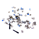 für iPhone XR A1984 A2105 A2106 Schraubensatz Pentalobe Schrauben Kreuz Komplett Set