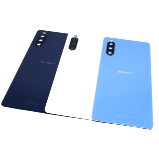 Original Sony Xperia 10 III XQ-BT52 Akkudeckel Backcover Kamera Glas inkl Kleber