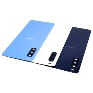 Original Sony Xperia 10 III XQ-BT52 Akkudeckel Backcover Kameraglas inkl Kleber