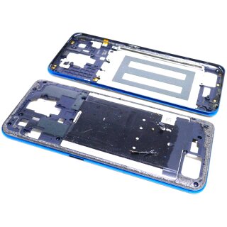 OPPO A11 Mittelrahmen Rahmen Middle Frame Cover NFC Antenne Antenna Gehäuse Blau