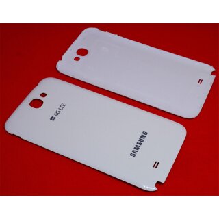 Samsung Galaxy Note 2 4G LTE GT-N7100 GT-N7105 Akkudeckel Deckel Backcover Weiß