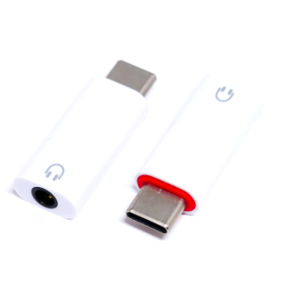 2X Type-C Aux Audio Adapter 3,5mm Klinke Kopfhörer Headset Huawei Samsung Xiaomi