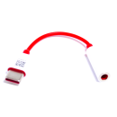 OnePlus Type-C auf AUX 3,5mm Audio Klinke Adapter Kabel Musik Kopfhörer Headset