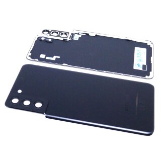 Original Samsung Galaxy S21 Plus SM-G996B/DS Akkudeckel Cover Kameraglas Schwarz