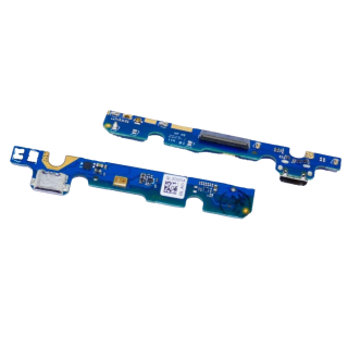 Handywest Kompatibel mit Huawei Mediapad M3 Lite 8.0 Ladebuchse Flex Micro USB Dock Connecter Charging DC Port Micro USB Buchse Charger Flex Cable Mikrofon Microphon