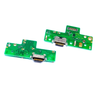 handywest Kompatibel mit Motorola Moto G8 XT2045 Ladebuchse Flex USB Dock Connector Type-C USB Buchse Mikrofon Microphone DC Port Lade anscluss Charger flexcable Type-C Charging