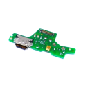 Handywest Kompatibel mit Motorola Moto G8 Plus XT2019 Ladebuchse Flex USB Dock Connector Type-C USB Buchse Mikrofon Microphone DC Port Lade anscluss Charger flexcable Type-C Charging