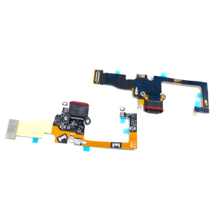 Handywest Kompatibel mit Google Pixel 3 Ladebuchse Flex Kabel Flexkabel USB Dock Connector Type-C USB Buchse Mikrofon Microphone DC Port Lade anscluss Charger flexcable Type-C Charging