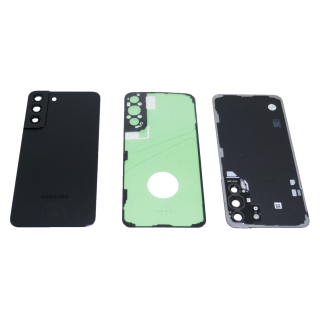 Original Samsung Galaxy S22 Plus 5G SM-S906B Akkudeckel Cover Kameraglas Linse Schwarz / Phantom Black