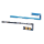 Handywest Kompatibel mit Xiaomi Mi 8 Lite Power Volume Flex Kabel Ein Aus Schalter Laute Leise Kabel On Off Button Flexcable Switch Key einschalt Flex