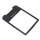 Nokia 8800 edelstahl Aussenglas LCD Display Front Glas aus Plastik mit Kleber