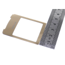 Aussenglas aus Plastik Nokia 8800 Sirocco Gold LCD Display Front Glas mit Kleber