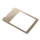 Aussenglas aus Plastik Nokia 8800 Sirocco Gold LCD Display Front Glas mit Kleber