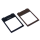 Nokia 8800 Sirocco Aussenglas LCD Display Front Vorne Glas inkl Kleber Schwarz