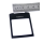 Nokia 8800 Sirocco Aussenglas LCD Display Front Vorne Glas inkl Kleber Schwarz