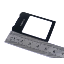 Aussenglas Schwarz Nokia 8800 Sirocco LCD Display Front Vorne Glas inkl Kleber