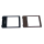 Aussenglas Schwarz Nokia 8800 Sirocco LCD Display Front Vorne Glas inkl Kleber