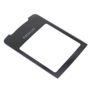 Nokia 8800 Sirocco Aussenglas LCD Display Front Glas Grau aus Plastik kunststoff