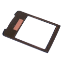 Nokia 8800 Sirocco Aussenglas LCD Display Front Glas Grau aus Plastik kunststoff