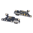 Handywest Kompatibel mit Nokia 7 Plus TA-1041 TA-1062 TA-1046 Ladebuchse Flex Type-C USB Buchse USB Dock Connector Charging Mikrofon Microphone DC Port Lade Board Platine anscluss Charger