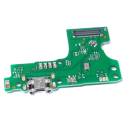 Handywest Kompatibel mit Huawei Y6 2019 Ladebuchse Flex Micro USB Buchse Dock Connector Mikrofon Microphone DC Port Lade anscluss Charger flexcable