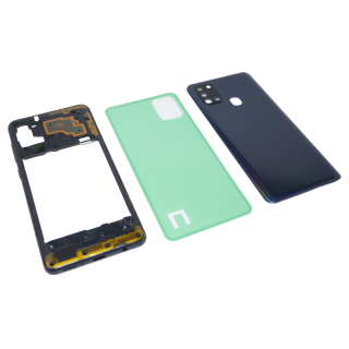Original Samsung Galaxy A21S SM-A217F Akkudeckel Mittelrahmen Rahmen Frame Black