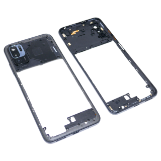 Xiaomi Redmi Note 10T Mittelrahmen Middleframe Cover Rahmen Kameraglas Black