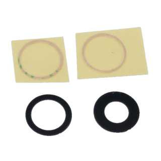 für iPhone 11 A2111 Kamera Camera Glas oberes und Untere Glas Linse Kameraglas Set