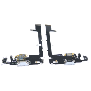 Ersatz für iPhone 11 Pro Max Ladebuchse Flex USB Dock Connector IC Chip Weiß