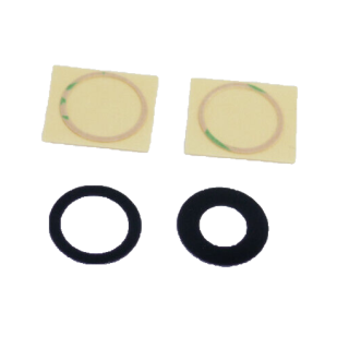 für iPhone 12 Mini Kamera Camera Glas oberes und Untere Glas Linse Kameraglas Set