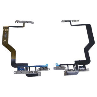 Ersatz für iPhone 12 Pro Stummschalter Flex Volume Laut Leise Power Button