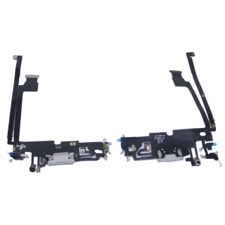 Ersatz für iPhone 12 Pro Max A2342 Ladebuchse Flex USB Dock Connector Buchse Weiß