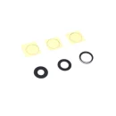 für iPhone 13 Pro Max Kamera Camera Glas oberes und Untere Glas Linse Kameraglas Set