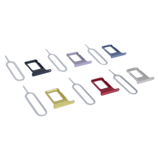 Ersatz für iPhone 14 Sim Karten Halter Halterung Sim-Fach Tray Slot Schlitten Nadel