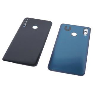 für Huawei P30 Lite New Edition Akkudeckel Cover ohne Fingerprint + Kleber Black