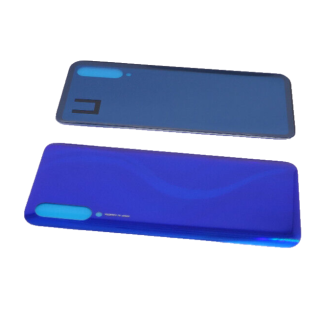für Xiaomi Mi A3 Akkudeckel Backcover Cover Rück Deckel mit Kleber Blau