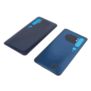 für Xiaomi Mi Note 10 /Note 10 Pro Akkudeckel Backcover Cover mit Kleber Schwarz