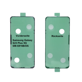 Samsung Galaxy S23 Plus 5G SM-S916B Akkudeckel Kleber Streifen Rahmen Adhesive