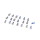 20 X Samsung Galaxy S22 Ultra 5G SM-S908B/DS Schrauben Screw Schraubensatz Set